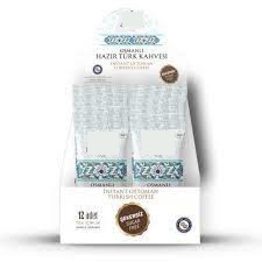 FACTORY WHOLESALE SINGLE USAGE OTTOMAN TURKISH COFFEE ( SUGAR FREE )