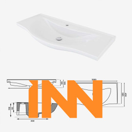 INNTREND VITRIFIED SINK – CERAMIC HAND WASHING SINK INNTREND VITRIFIED SINK – CERAMIC HAND WASHING SINK