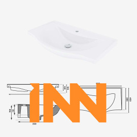 INNTREND VITRIFIED SINK – CERAMIC HAND WASHING SINK INNTREND VITRIFIED SINK – CERAMIC HAND WASHING SINK
