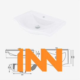 INNTREND VITRIFIED SINK – CERAMIC HAND WASHING SINK INNTREND VITRIFIED SINK – CERAMIC HAND WASHING SINK