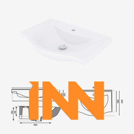 INNTREND VITRIFIED SINK – CERAMIC HAND WASHING SINK INNTREND VITRIFIED SINK – CERAMIC HAND WASHING SINK