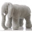 PLUSH TOY ELEPHANT FIGURE 55cm WHOLESALE FROM FACTORY