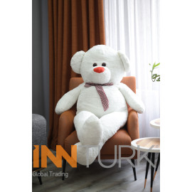 75  CM PELUŞ KURDELALI AYI  75  CM PELUŞ KURDELALI AYI