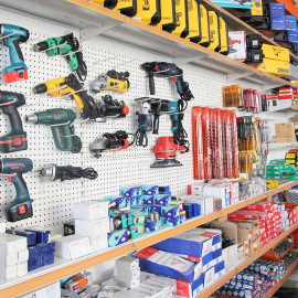 WAREHOUSE SUPERMARKET HİPERMARKET GROSS WHOLESALE HARDWARE HATLESS WALL UNIT CENTER SHELF