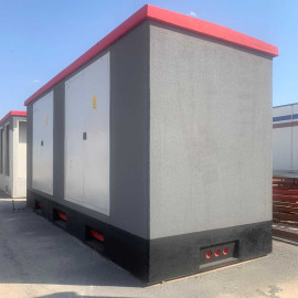 HIGH VOLTAGE SWITCHING - COMPACT MONOBLOCK CONCRETE KIOSK FOR MEDIUM VOLTAGE / LOW VOLTAGE DISTRIBUTION TRANSFORMERS