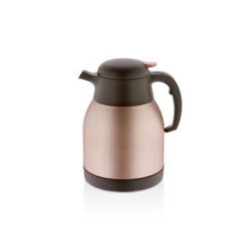 FROM THE WHOLESALE FACTORY-DOUBLE DECK-STEEL BASE-COLD-HOT STORAGE-GLASS-INOX THERMOS (RLX1.5M-C)