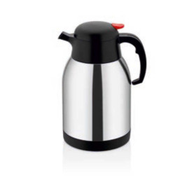 FROM THE WHOLESALE FACTORY-DOUBLE DECK-STEEL BASE-COLD-HOT STORAGE-GLASS-INOX THERMOS (RLX2.0M)