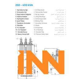 630 kVA DISTRIBUTION TRANSFORMER OIL TYPE 630 kVA DISTRIBUTION TRANSFORMER OIL TYPE