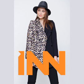 WOMEN'S LEOPARD HALF PATTERNED JACKET - READY WOMEN'S CLOTHING WHOLESALE ready-made women's wholesale clothing women's clothing wholesale Turkish textile apparel WOMEN'S LEOPARD HALF PATTERNED JACKET - READY WOMEN'S CLOTHING WHOLESALE ready-made women's wholesale clothing women's clothing wholesale Turkish textile apparel