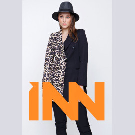 WOMEN'S LEOPARD HALF PATTERNED JACKET - READY WOMEN'S CLOTHING WHOLESALE ready-made women's wholesale clothing women's clothing wholesale Turkish textile apparel WOMEN'S LEOPARD HALF PATTERNED JACKET - READY WOMEN'S CLOTHING WHOLESALE ready-made women's wholesale clothing women's clothing wholesale Turkish textile apparel