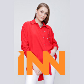 WOMEN'S STONE SHIRT - READY WOMEN'S CLOTHING WHOLESALE ready-made women's wholesale clothing women's clothing wholesale Turkish textile apparel