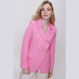 WOMEN'S JACKET SIDE BUTTONS - READY WOMEN'S CLOTHING WHOLESALE ready-made women's wholesale clothing women's clothing wholesale Turkish textile apparel