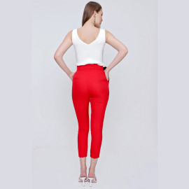 WOMEN'S WAIST BELTED PANTS - READY WOMEN'S CLOTHING WHOLESALE ready-made women's wholesale clothing women's clothing wholesale Turkish textile apparel