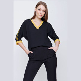 LINEN BACK DRESS - READY WOMEN'S CLOTHING WHOLESALE ready-made women's wholesale clothing women's clothing wholesale Turkish textile apparel