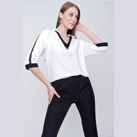LINEN BACK DRESS - READY WOMEN'S CLOTHING WHOLESALE ready-made women's wholesale clothing women's clothing wholesale Turkish textile apparel