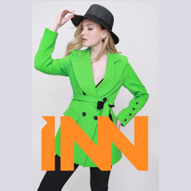 BELTED HALF TOPCOAT - READY WOMEN'S CLOTHING WHOLESALE ready-made women's wholesale clothing women's clothing wholesale Turkish textile apparel BELTED HALF TOPCOAT - READY WOMEN'S CLOTHING WHOLESALE ready-made women's wholesale clothing women's clothing wholesale Turkish textile apparel