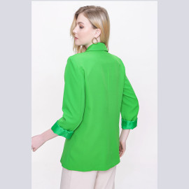 WOMEN'S JACKET WITH SIDE POCKETS - READY WOMEN'S CLOTHING WHOLESALE ready-made women's wholesale clothing women's clothing wholesale Turkish textile apparel
