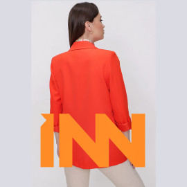 WOMEN'S TWO-BUTTON JACKET - READY WOMEN'S CLOTHING WHOLESALE ready-made women's wholesale clothing women's clothing wholesale Turkish textile apparel