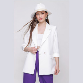 WOMEN'S TWO-BUTTON JACKET - READY WOMEN'S CLOTHING WHOLESALE ready-made women's wholesale clothing women's clothing wholesale Turkish textile apparel