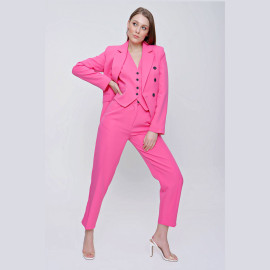 WOMEN'S VEST, JACKET PANTS SUIT - READY WOMEN'S CLOTHING WHOLESALE ready-made women's wholesale clothing women's clothing wholesale Turkish textile apparel