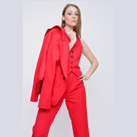 WOMEN'S VEST, JACKET PANTS SUIT - READY WOMEN'S CLOTHING WHOLESALE ready-made women's wholesale clothing women's clothing wholesale Turkish textile apparel