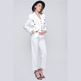 WOMEN'S VEST, JACKET PANTS SUIT - READY WOMEN'S CLOTHING WHOLESALE ready-made women's wholesale clothing women's clothing wholesale Turkish textile apparel