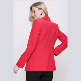 ONE BUTTON JACKET - READY WOMEN'S CLOTHING WHOLESALE ready-made women's wholesale clothing women's clothing wholesale Turkish textile apparel