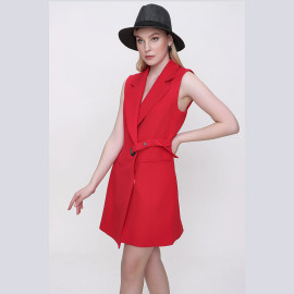 WOMEN'S ONE PIECE MINI DRESS - READY WOMEN'S CLOTHING WHOLESALE ready-made women's wholesale clothing women's clothing wholesale Turkish textile apparel