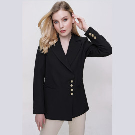 WOMEN'S 3 BUTTON JACKET - READY WOMEN'S CLOTHING WHOLESALE ready-made women's wholesale clothing women's clothing wholesale Turkish textile apparel