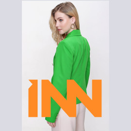 WOMEN'S BUTTONED SHORT JACKET - READY WOMEN'S CLOTHING WHOLESALE ready-made women's wholesale clothing women's clothing wholesale Turkish textile apparel