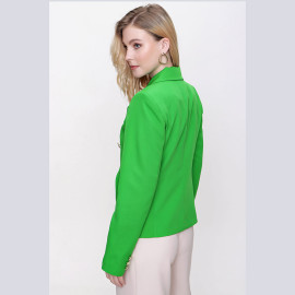 WOMEN'S BUTTONED SHORT JACKET - READY WOMEN'S CLOTHING WHOLESALE ready-made women's wholesale clothing women's clothing wholesale Turkish textile apparel