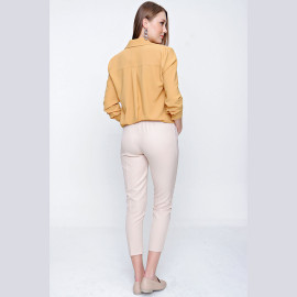 WOMEN'S LINEN HIJAB PANTS - READY WOMEN'S CLOTHING WHOLESALE ready-made women's wholesale clothing women's clothing wholesale Turkish textile apparel
