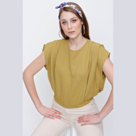 WOMEN'S SLEEVE LINEN BLOUSE - READY WOMEN'S CLOTHING WHOLESALE ready-made women's wholesale clothing women's clothing wholesale Turkish textile apparel