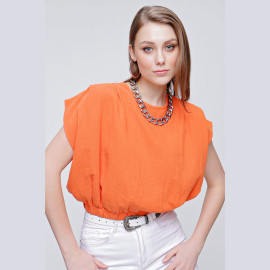 WOMEN'S SLEEVE LINEN BLOUSE - READY WOMEN'S CLOTHING WHOLESALE ready-made women's wholesale clothing women's clothing wholesale Turkish textile apparel
