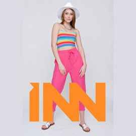 WOMEN'S LINEN TROUSERS - READY WOMEN'S CLOTHING WHOLESALE ready-made women's wholesale clothing women's clothing wholesale Turkish textile apparel