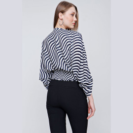 WOMEN'S PATTERNED BLOUSE - READY WOMEN'S CLOTHING WHOLESALE ready-made women's wholesale clothing women's clothing wholesale Turkish textile apparel