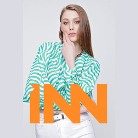 WOMEN'S PATTERNED BLOUSE - READY WOMEN'S CLOTHING WHOLESALE ready-made women's wholesale clothing women's clothing wholesale Turkish textile apparel