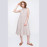 LINEN ONE PIECE DRESS - READY WOMEN'S CLOTHING WHOLESALE ready-made women's wholesale clothing women's clothing wholesale Turkish textile apparel