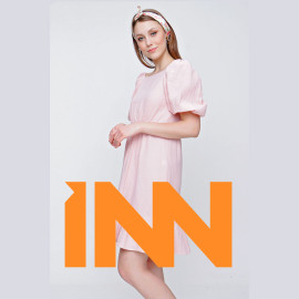 LINEN BACK DRESS - READY WOMEN'S CLOTHING WHOLESALE ready-made women's wholesale clothing women's clothing wholesale Turkish textile apparel