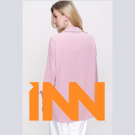 SLEEVE DETAILED SHIRT - READY WOMEN'S CLOTHING WHOLESALE ready-made women's wholesale clothing women's clothing wholesale Turkish textile apparel