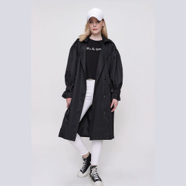 Long Women's Coat - READY WOMEN'S CLOTHING WHOLESALE ready-made women's wholesale clothing women's clothing wholesale Turkish textile apparel