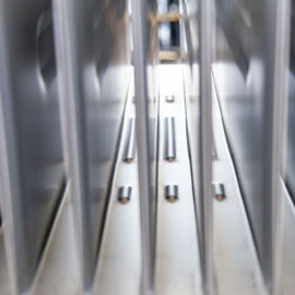 CORRUGATED FINS WALLS FOR TRANSORMERS 