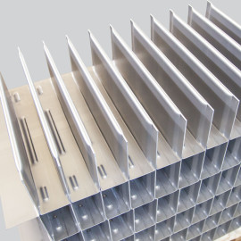 CORRUGATED FINS WALLS FOR TRANSORMERS 