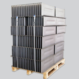 CORRUGATED FINS WALLS FOR TRANSORMERS 