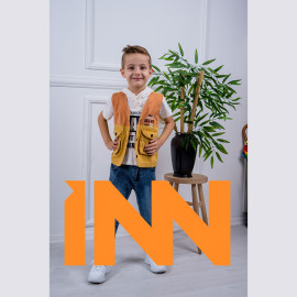 BOYS' SUIT WHOLESALE READY TOWEAR TRIPLE SUIT Hooded shirt with jeans and a jacket 003