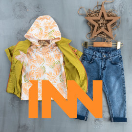 BOYS' SUIT WHOLESALE READY TOWEAR TRIPLE SUIT Jeans with a printed collar sweater and a single pocket jacket 009 BOYS' SUIT WHOLESALE READY TOWEAR TRIPLE SUIT Jeans with a printed collar sweater and a single pocket jacket 009