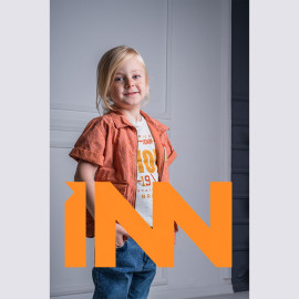 BOYS' SUIT WHOLESALE READY TOWEAR TRIPLE SUIT Jeans pants with a shirt and a quarter-sleeved jacket with two pockets 017