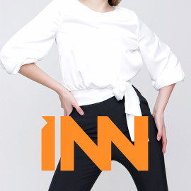 BELT DETAILED SATIN BLOUSE - WOMEN'S WEAR BELT DETAILED SATIN BLOUSE - WOMEN'S WEAR