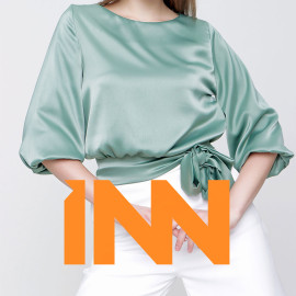 BELT DETAILED SATIN BLOUSE - WOMEN'S WEAR BELT DETAILED SATIN BLOUSE - WOMEN'S WEAR