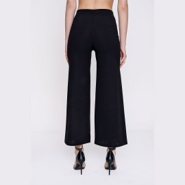 Spanish cropped black trousers